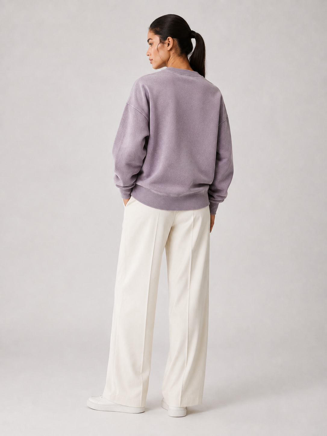 Serene Luxe Vintage Wash Sweatshirt
