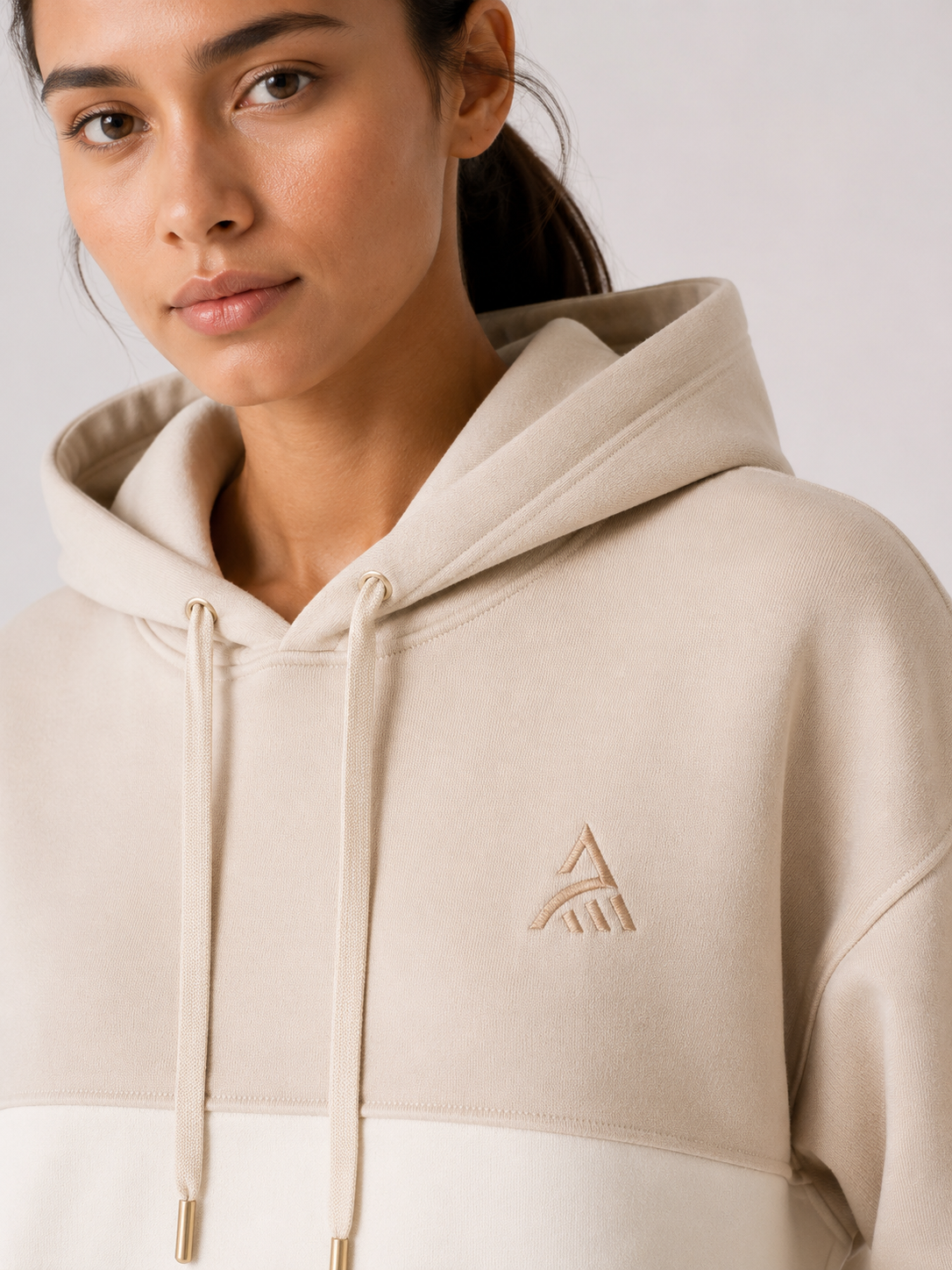 Elysian Luxe Colorblock Hoodie