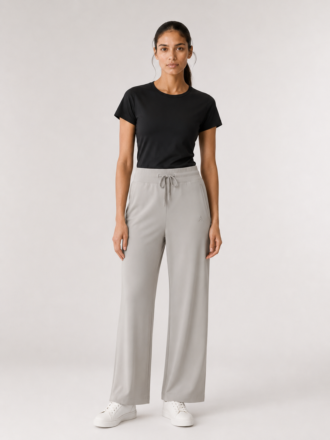 Celeste Flow Wide-Leg Track Pant