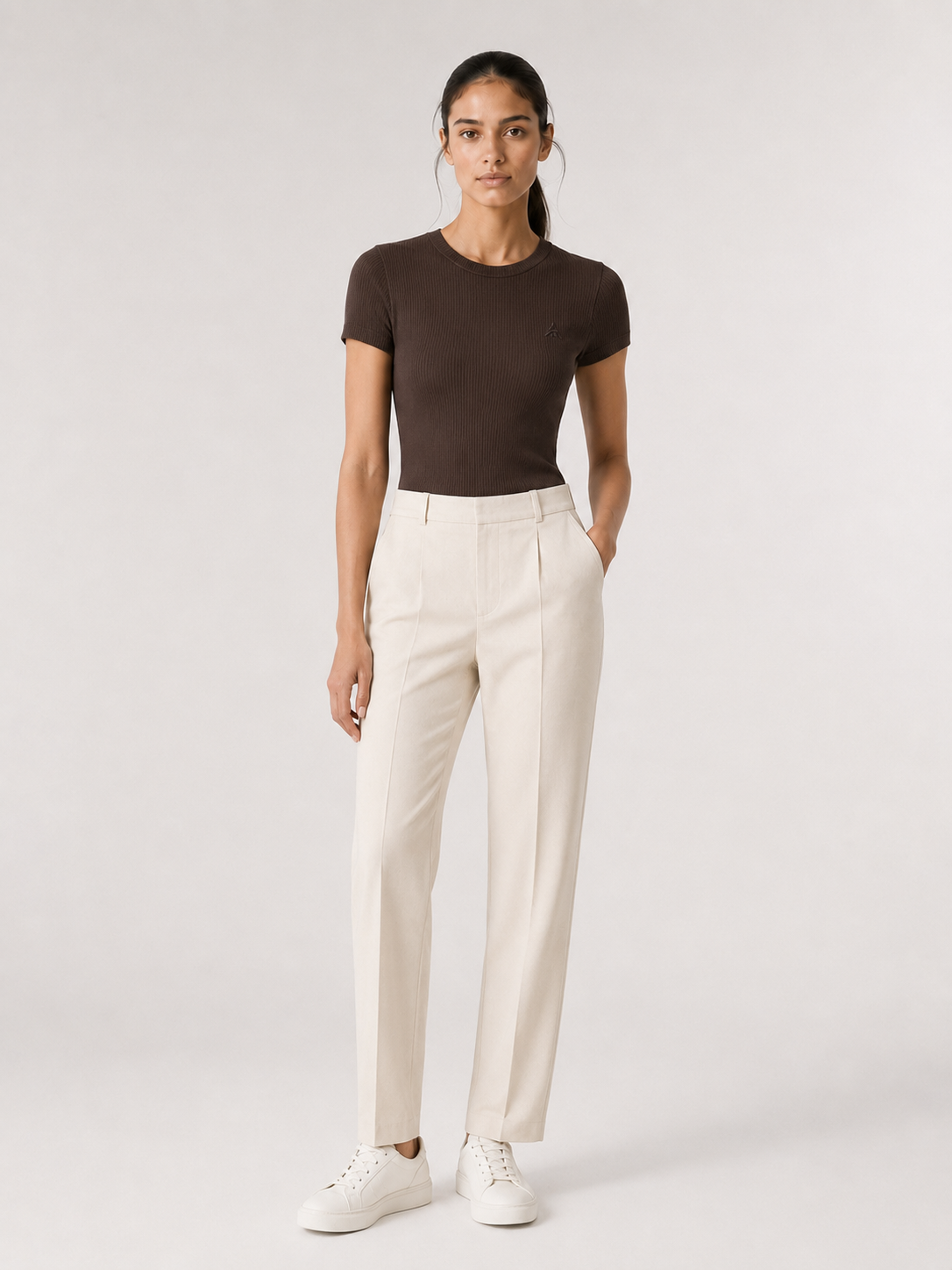 Luna Sculpt Ribbed T-Shirt
