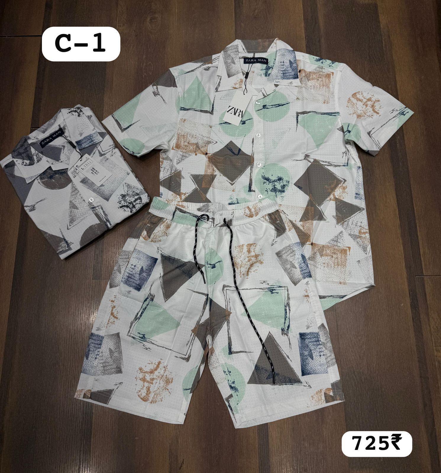 Stylish & Unique Summer Coordset for Mens & Boys