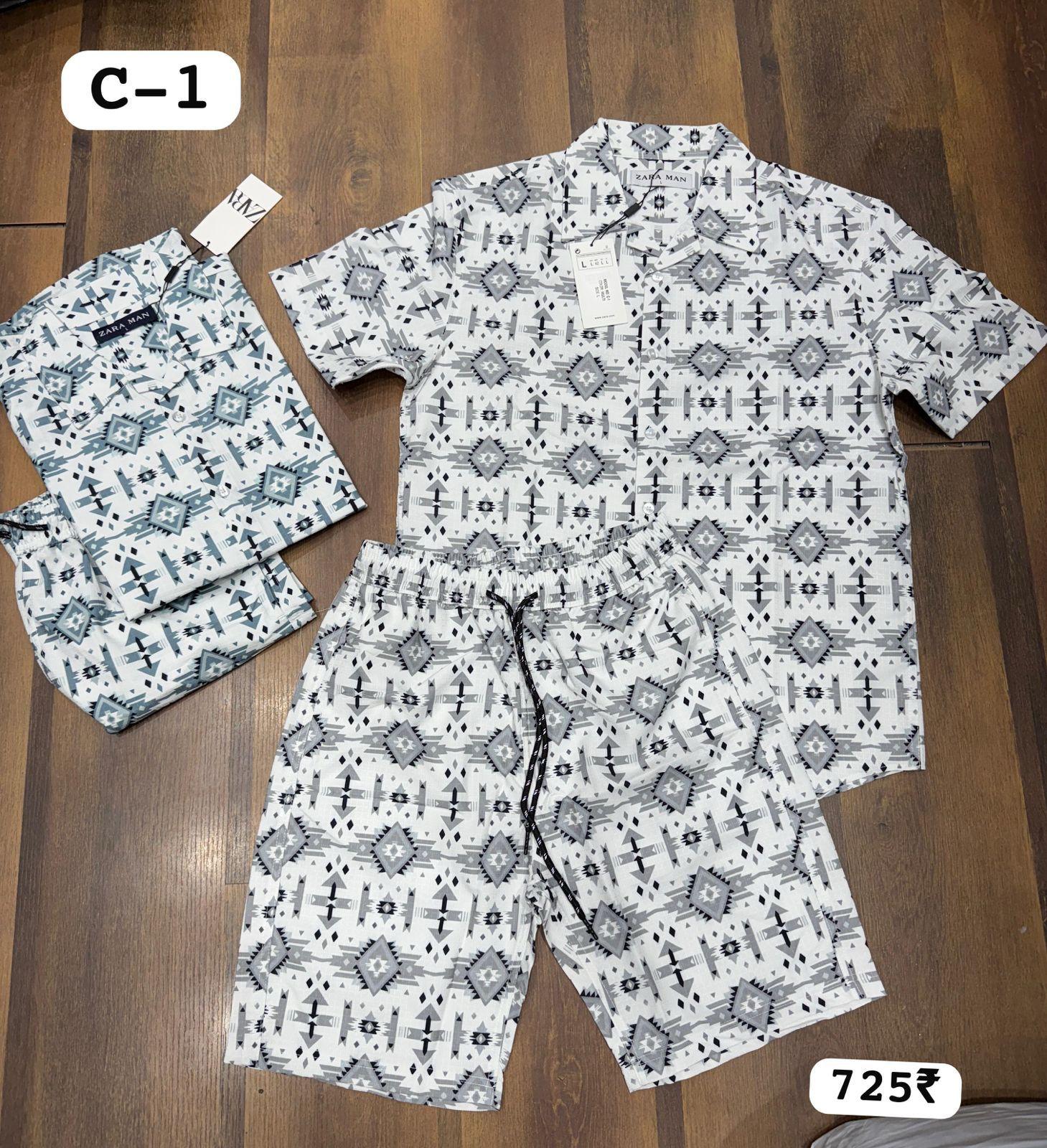 Stylish & Casual Summer Coordset for Mens & Boys