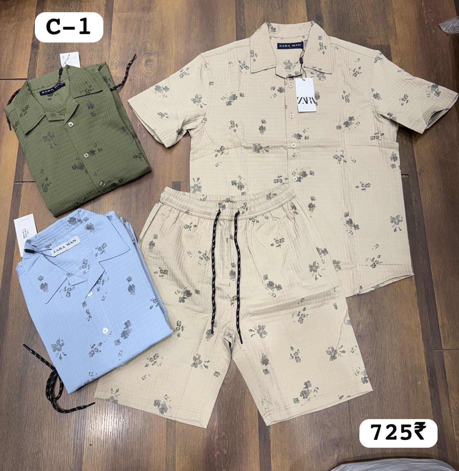 Stylish & Casual Summer Coordset for Mens & Boys