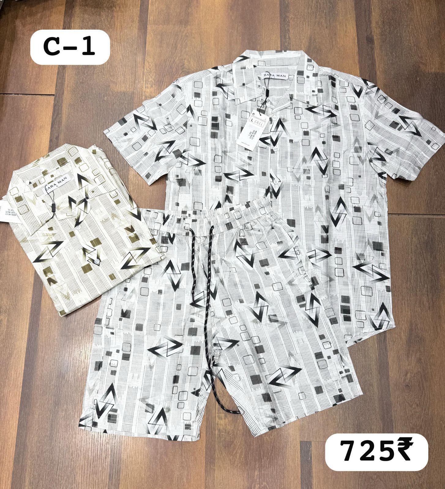 Stylish & Casual Summer Coordset for Mens & Boys
