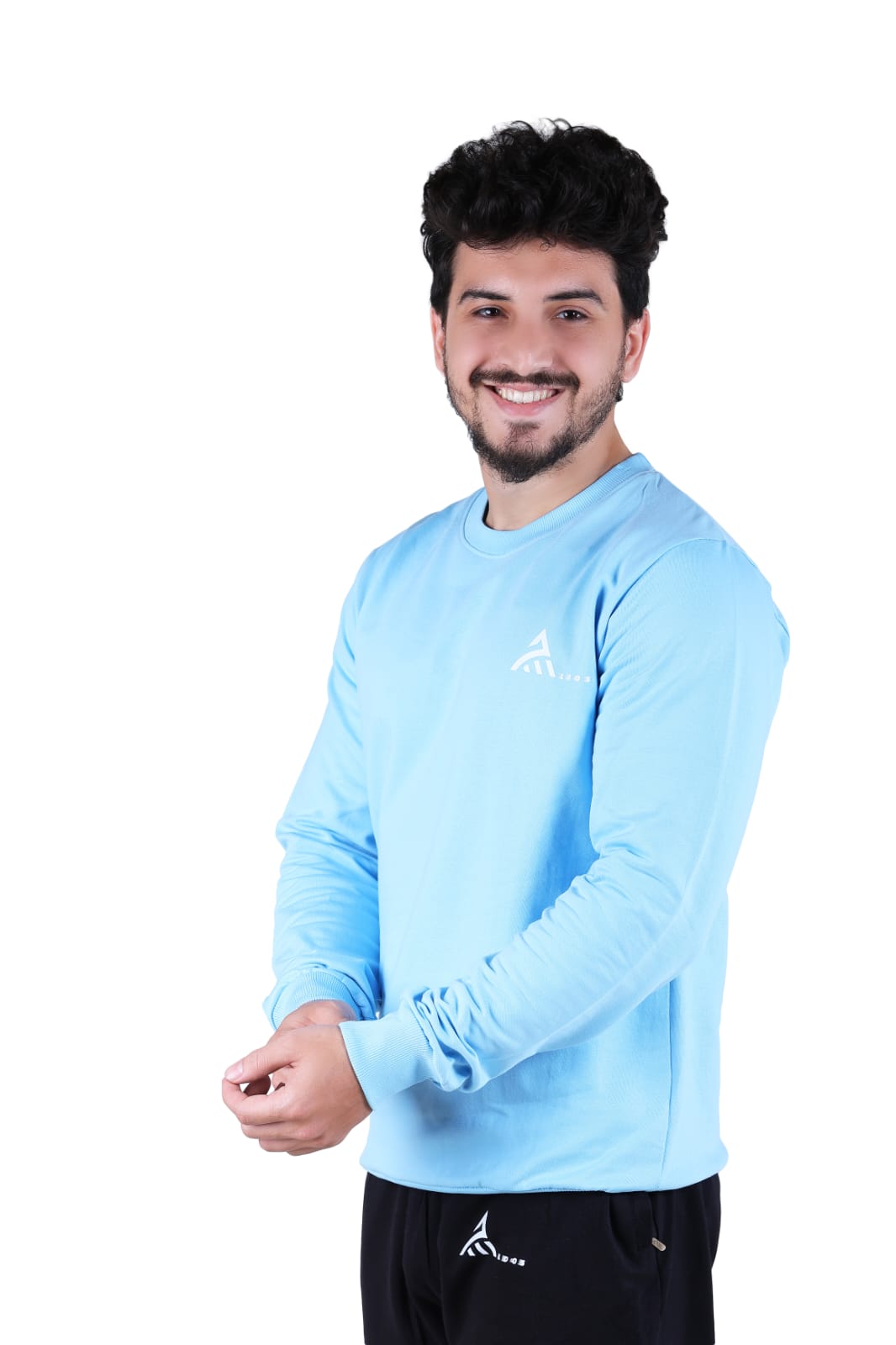 Sky Blue Full Sleeve T-Shirt