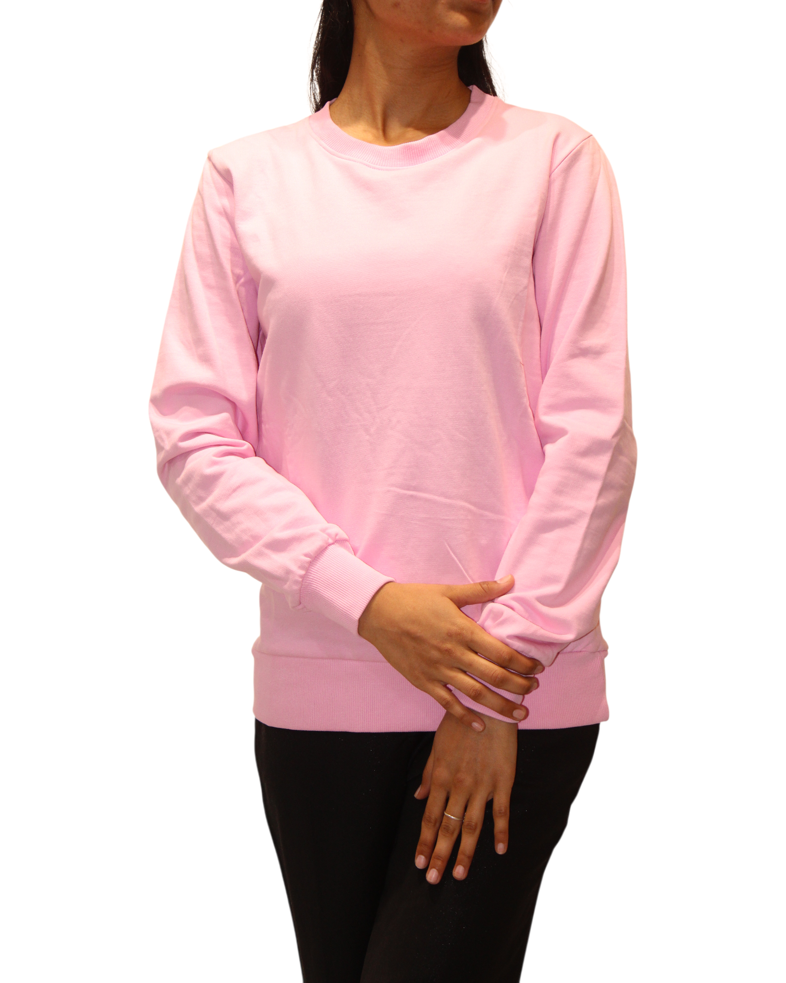 Plain Pink Sweatshirts || By Aldo's