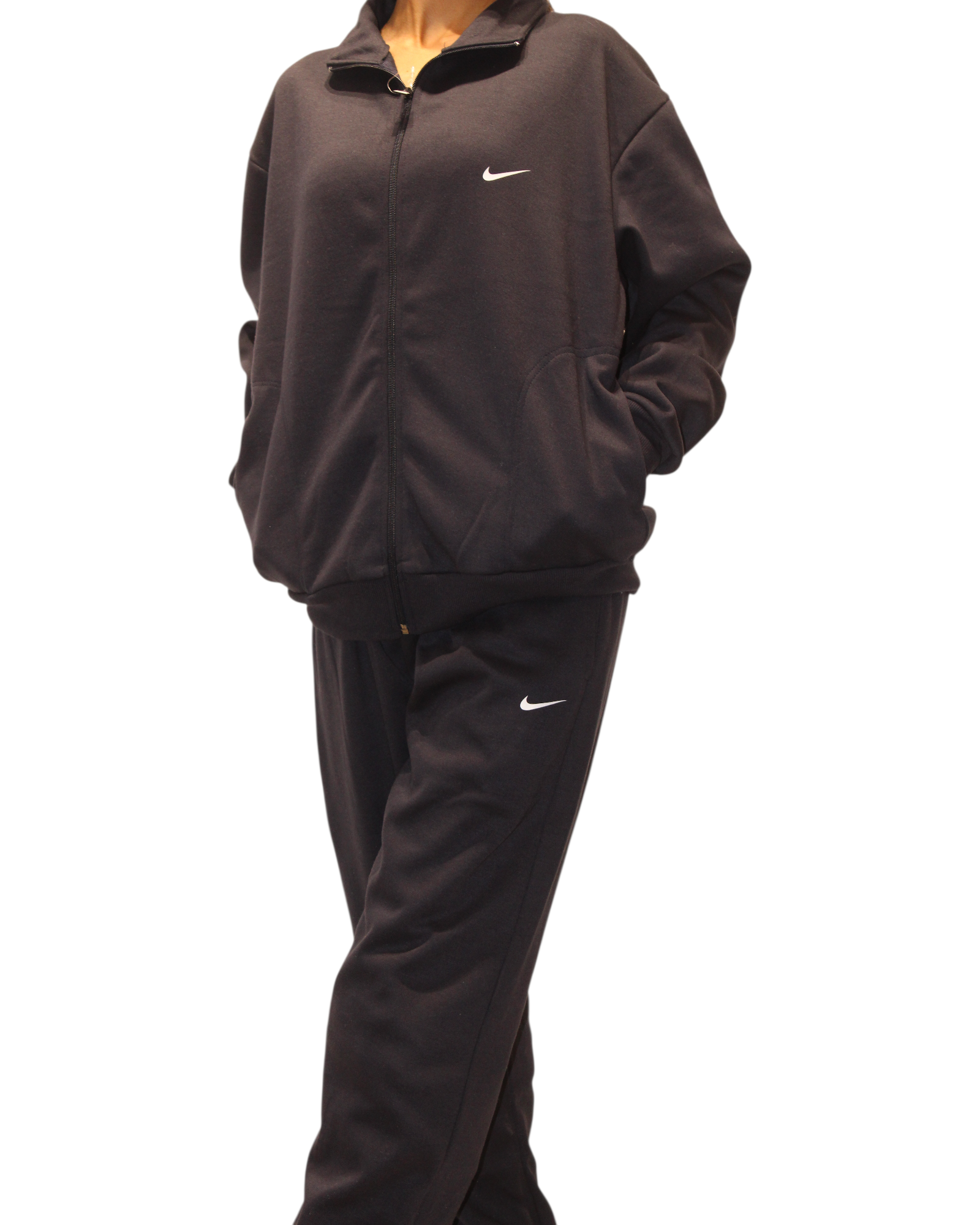 Solid Black Winter Co-Ord Set For Women's || By Aldo's